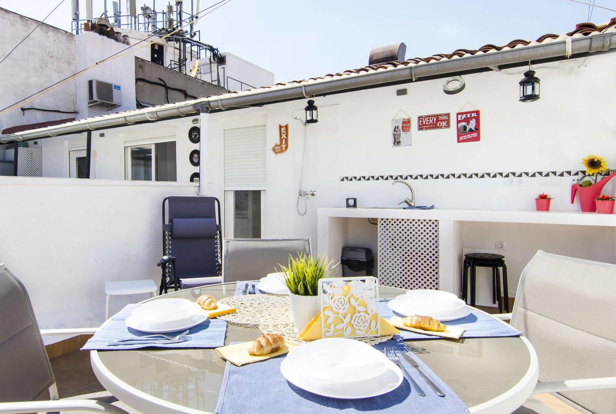Apartments Dreammadrid Atocha Terraza 외부 사진