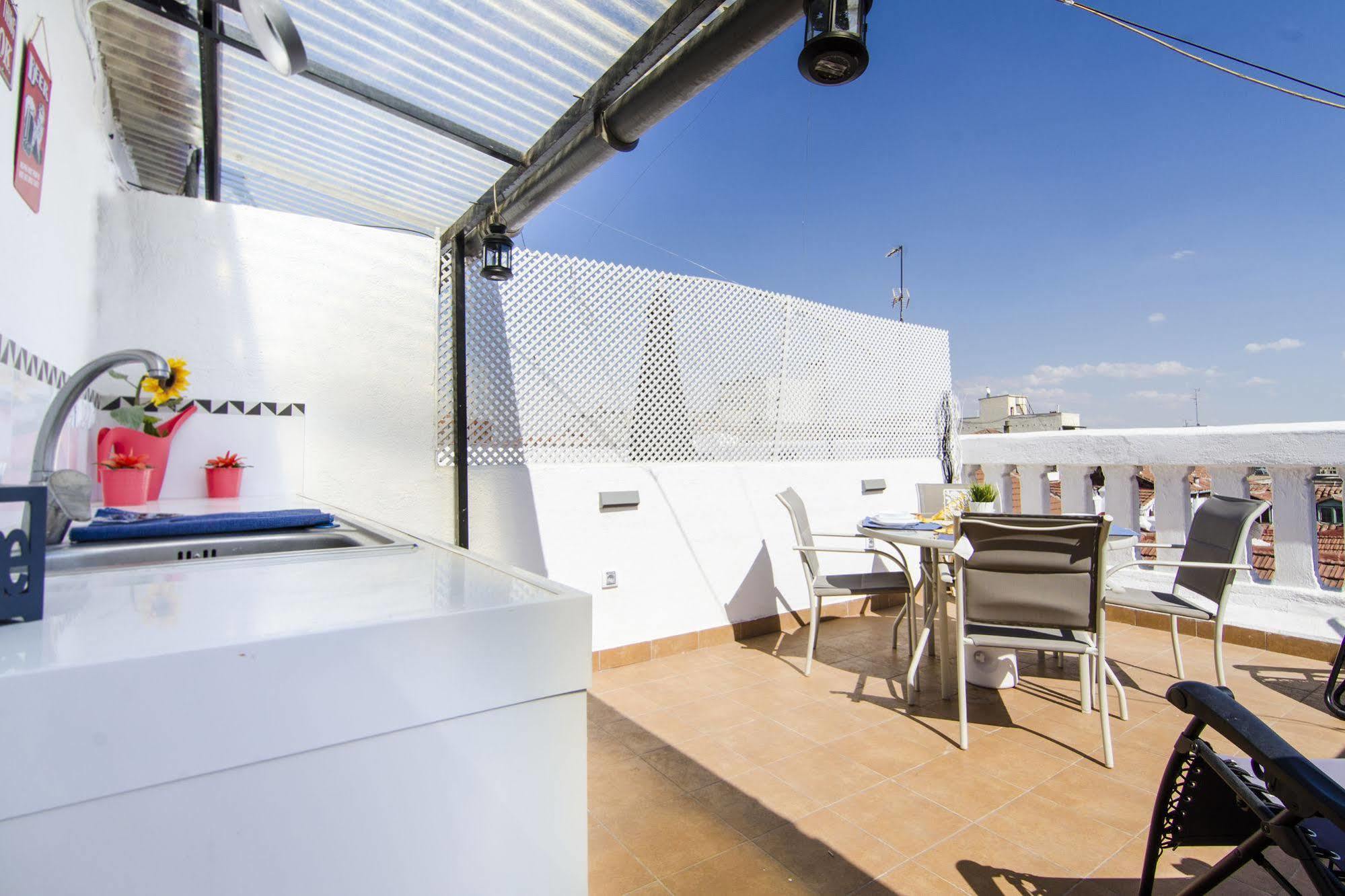 Apartments Dreammadrid Atocha Terraza 외부 사진