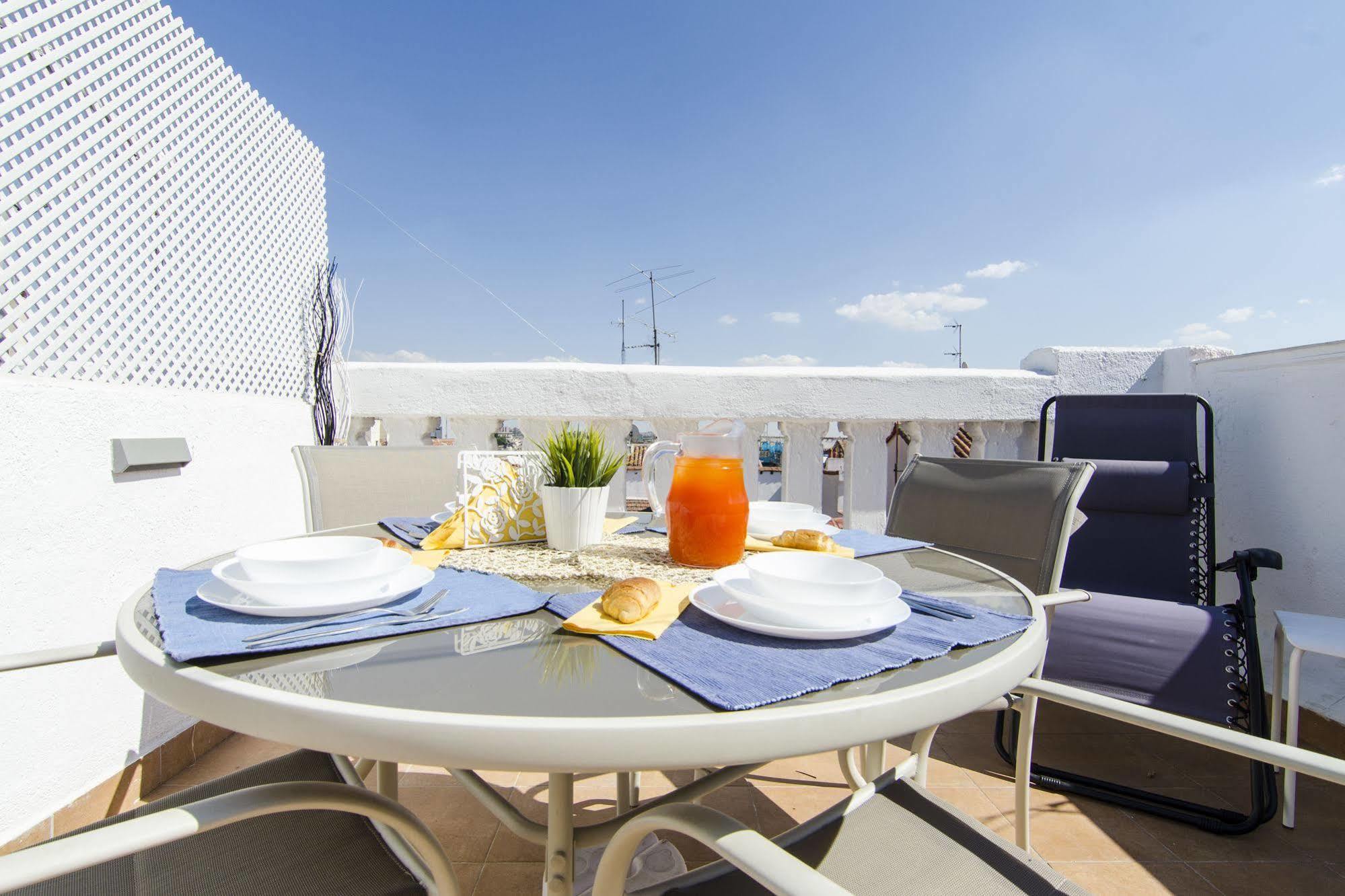 Apartments Dreammadrid Atocha Terraza 외부 사진