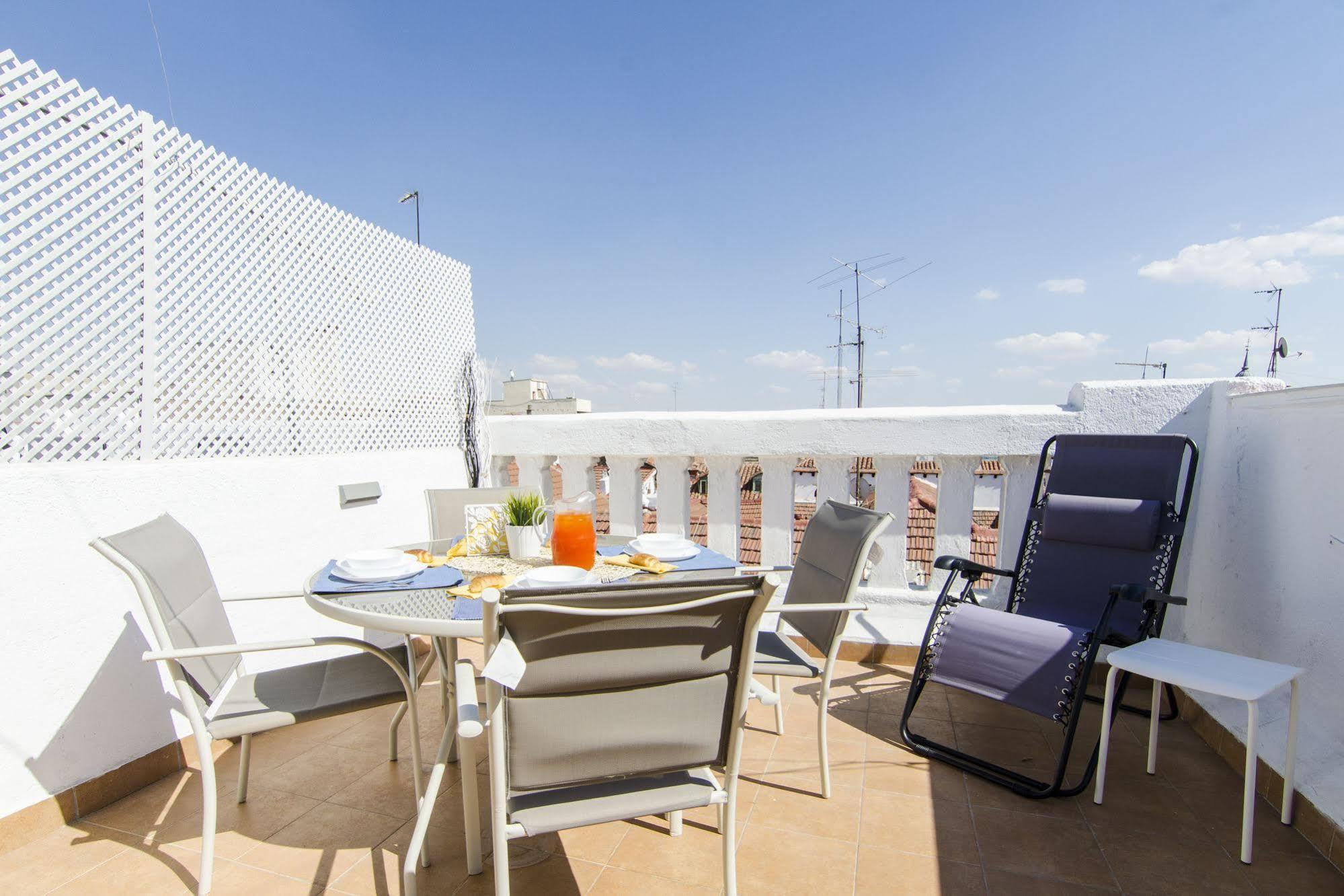 Apartments Dreammadrid Atocha Terraza 외부 사진