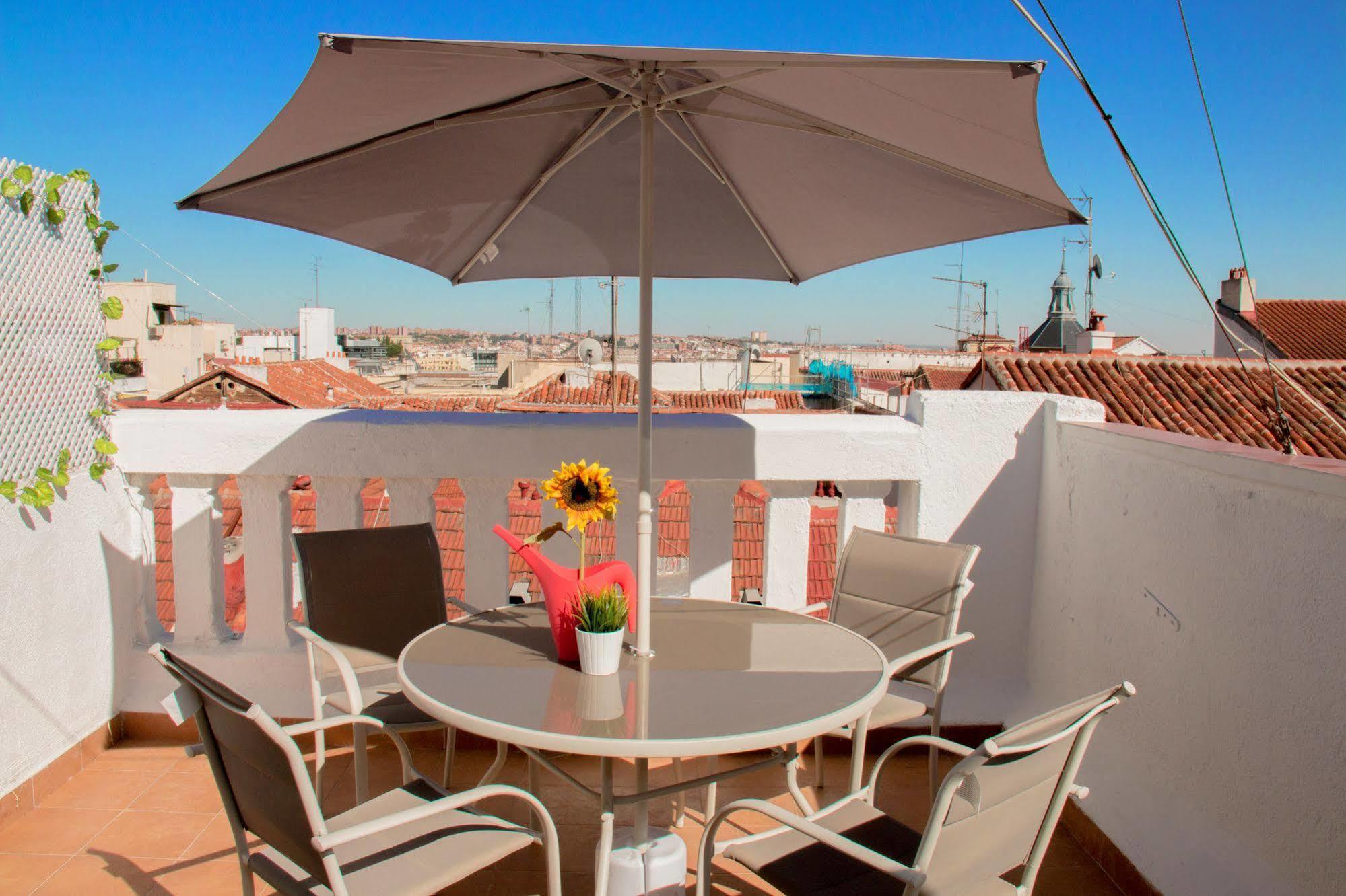 Apartments Dreammadrid Atocha Terraza 외부 사진